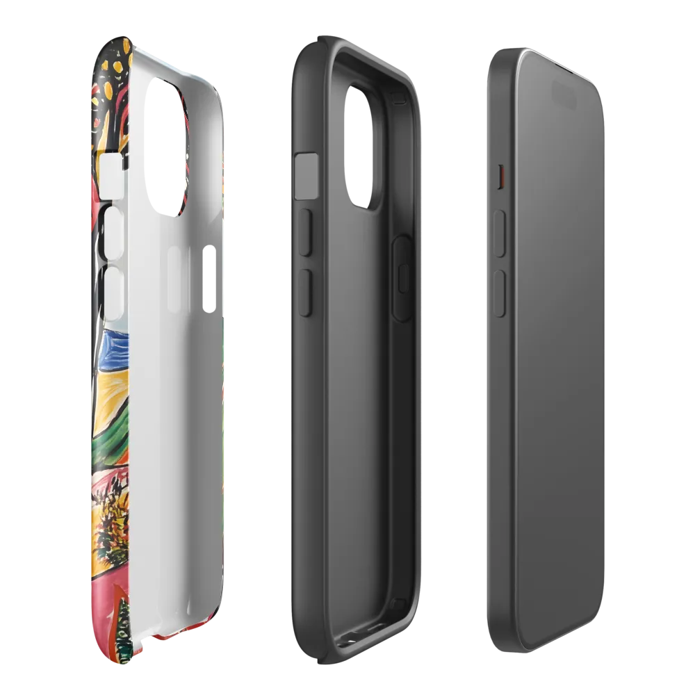 Vibrant Nature's Embrace | Phone Case |  15 | Tough Case | Glossy
