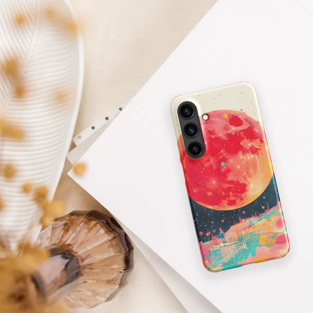 Crimson Dreams: A Lunar Exploration