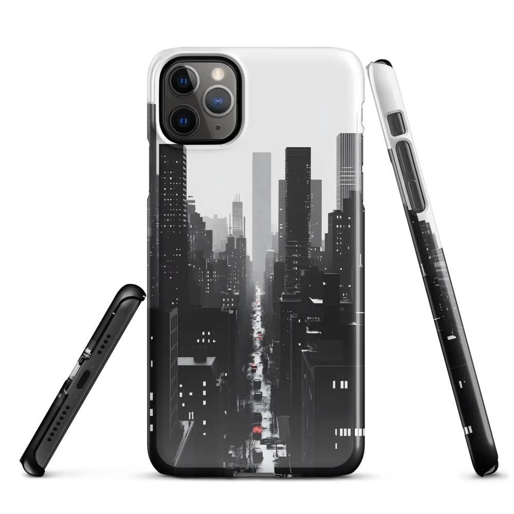 Urban Essence in Monochrome | Phone Case |  11 Pro Max | Snap Case | Glossy