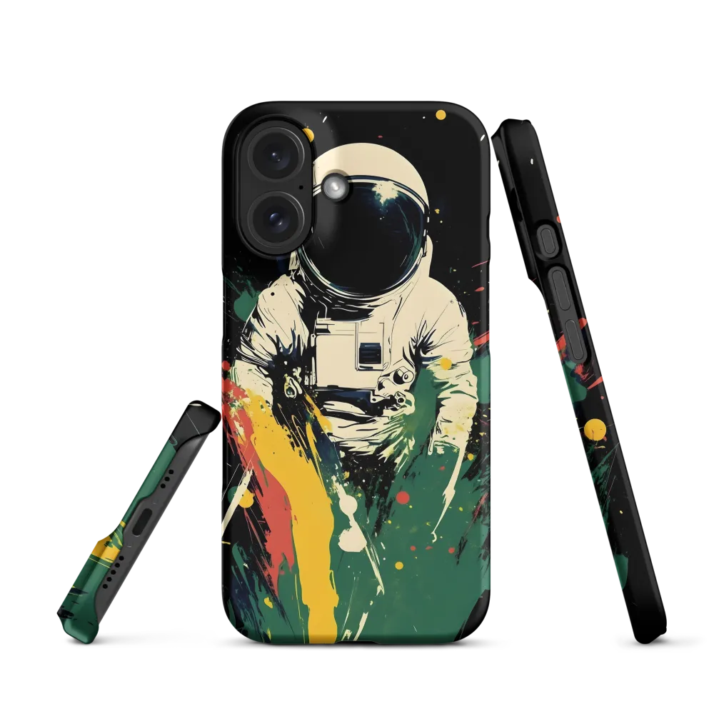 Cosmic Splash: The Astronaut's Journey