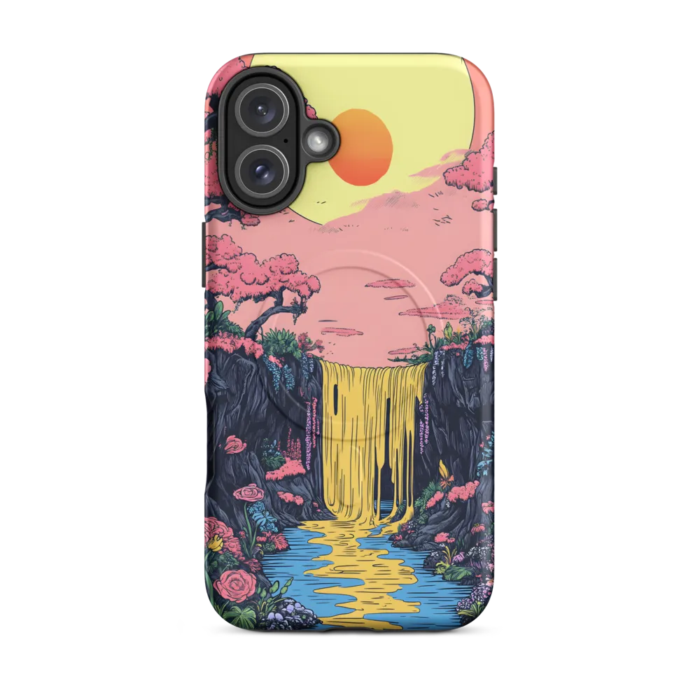 Ethereal Cascade of Blossoms