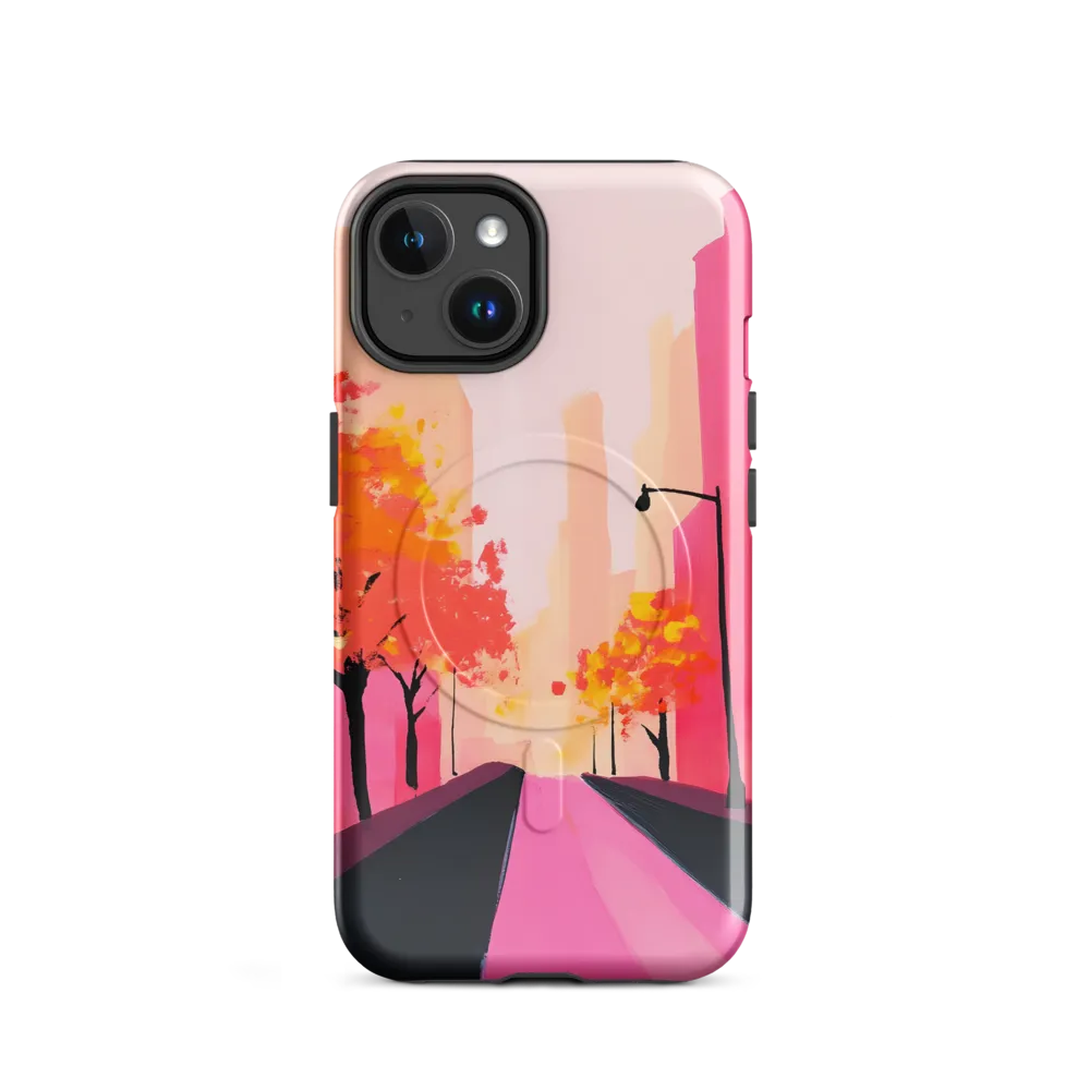 Autumn Serenity in the City | Phone Case |  14 | MagSafe® Tough Case | Glossy