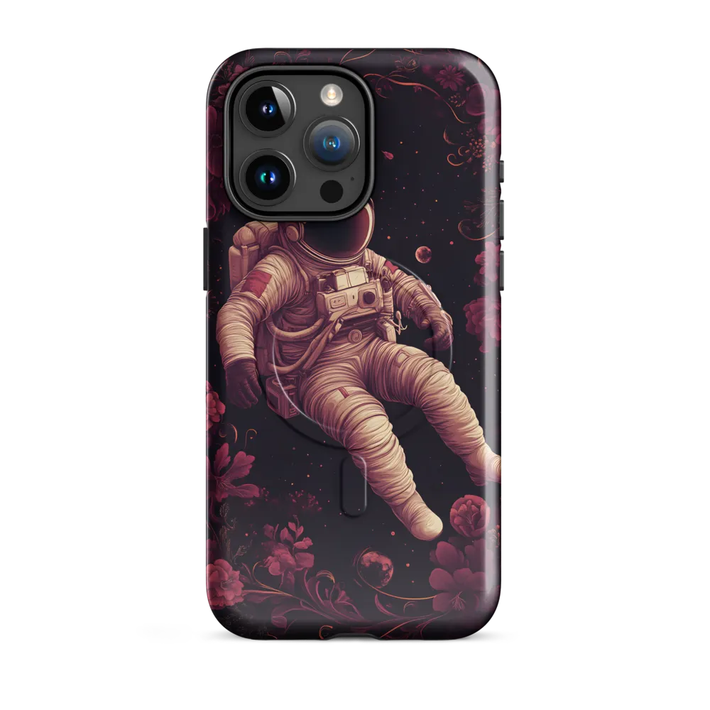 Cosmic Bloom: An Astronaut's Journey