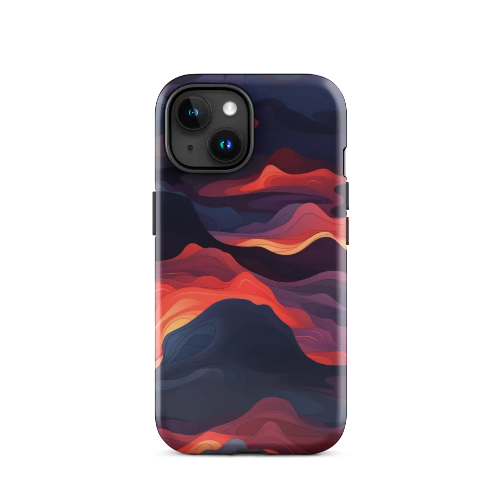 Ethereal Waves of Color | Phone Case |  15 | Tough Case | Glossy