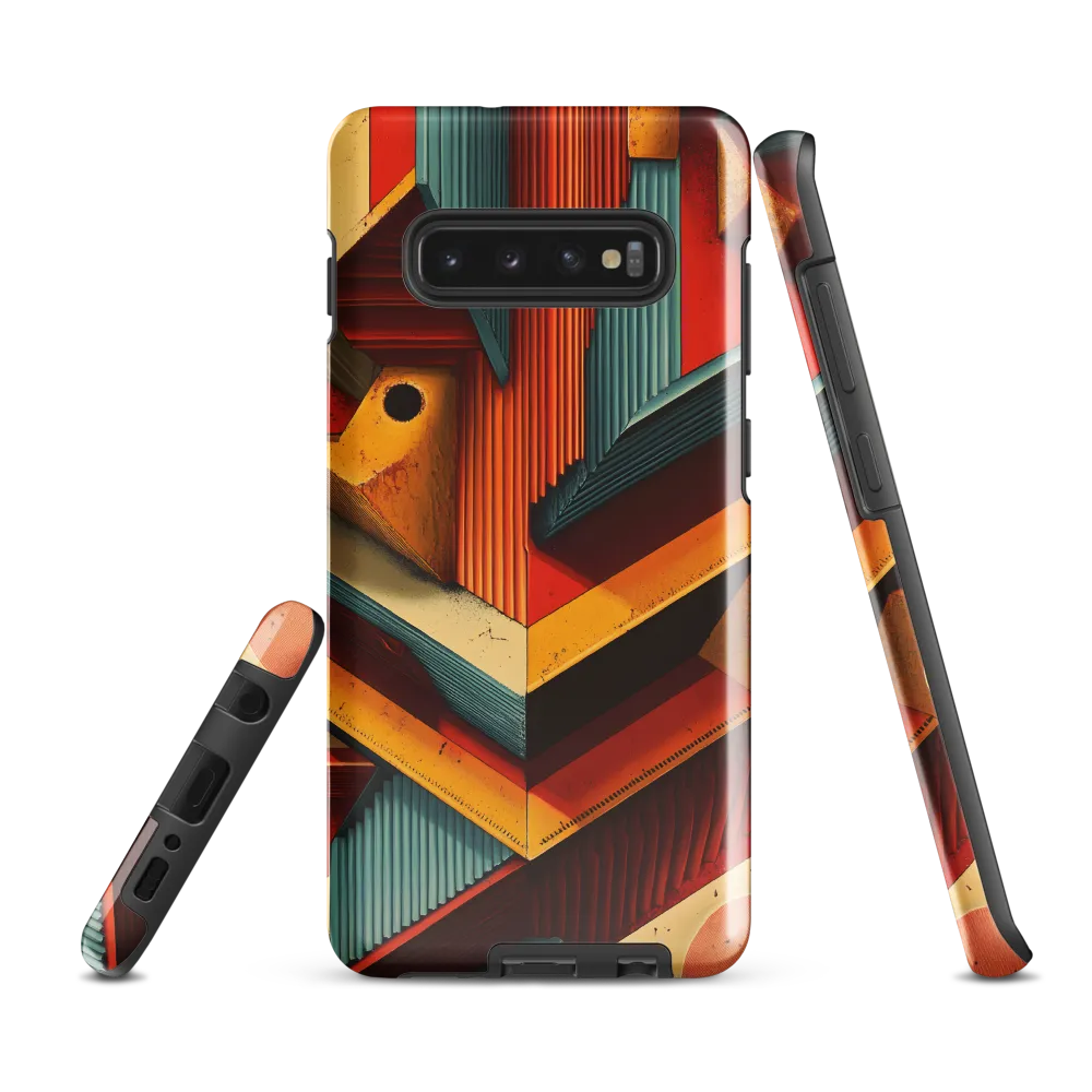 Geometric Harmony | Phone Case |  S10 Plus | Tough Case | Glossy