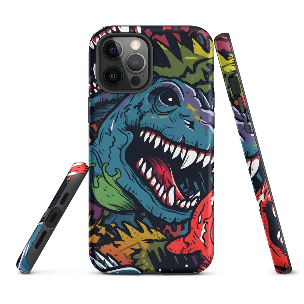 Dino Mania: A Colorful Frenzy