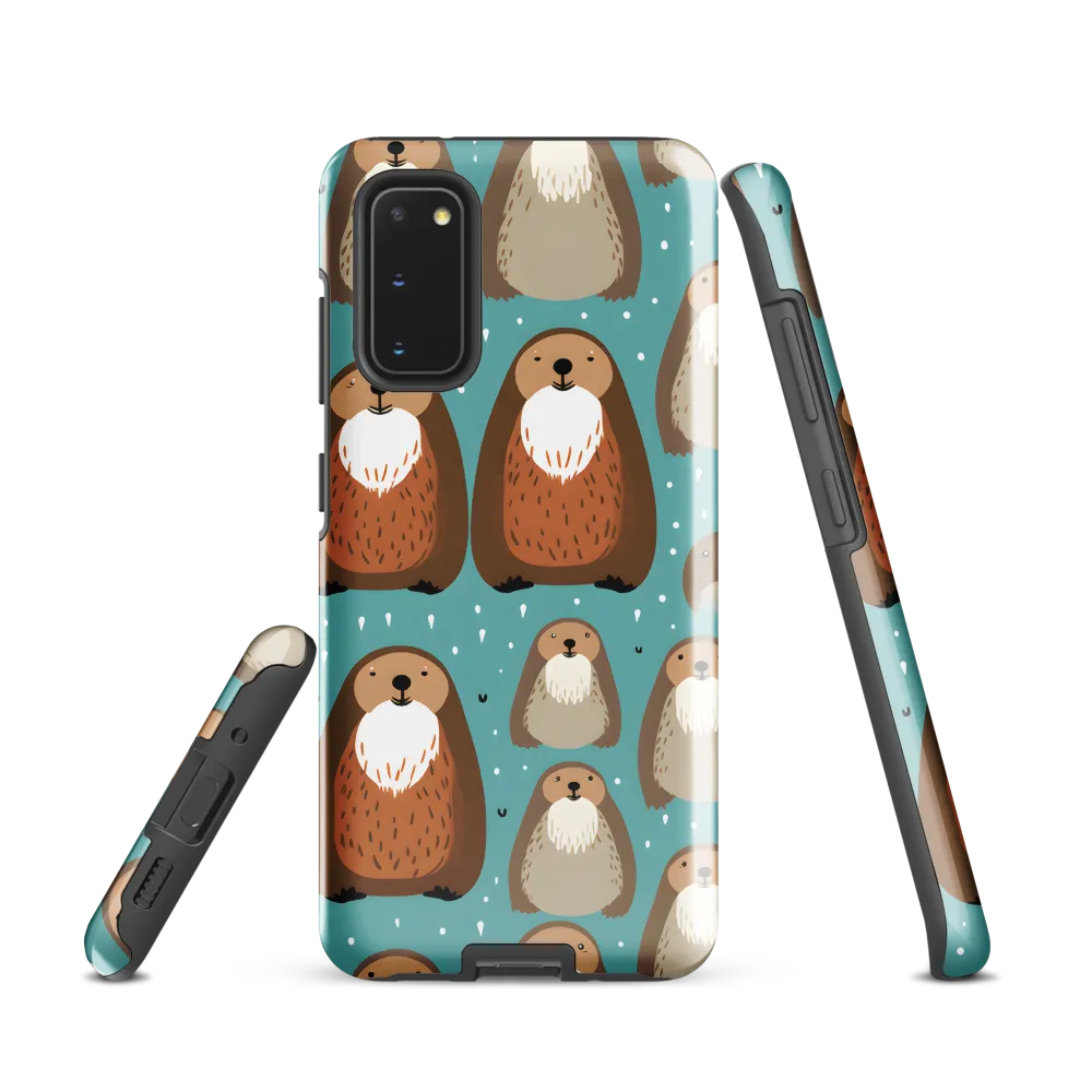 Whimsical Otter Pattern