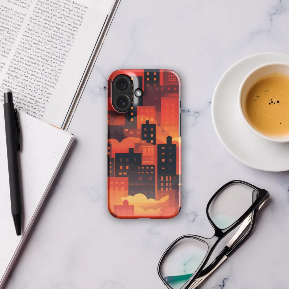 Radiance of the Urban Horizon | Phone Case