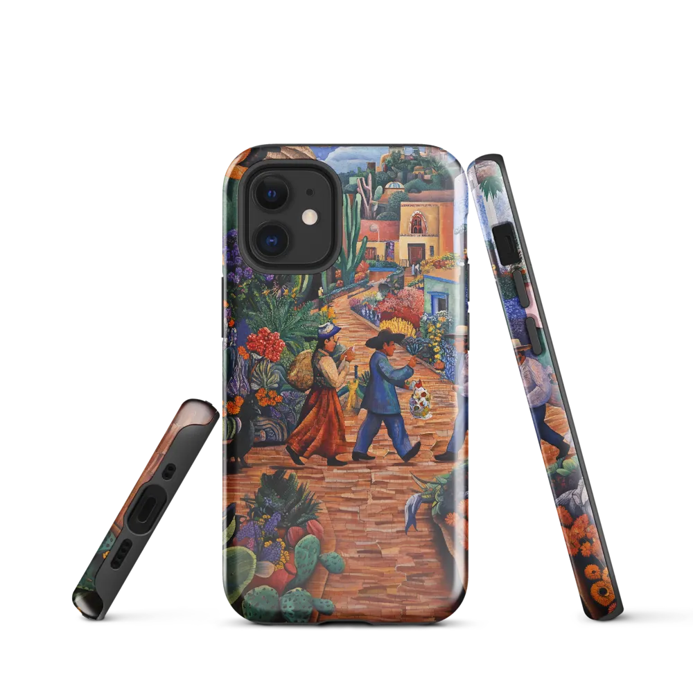 A Mosaic Journey Through Colorful Landscapes