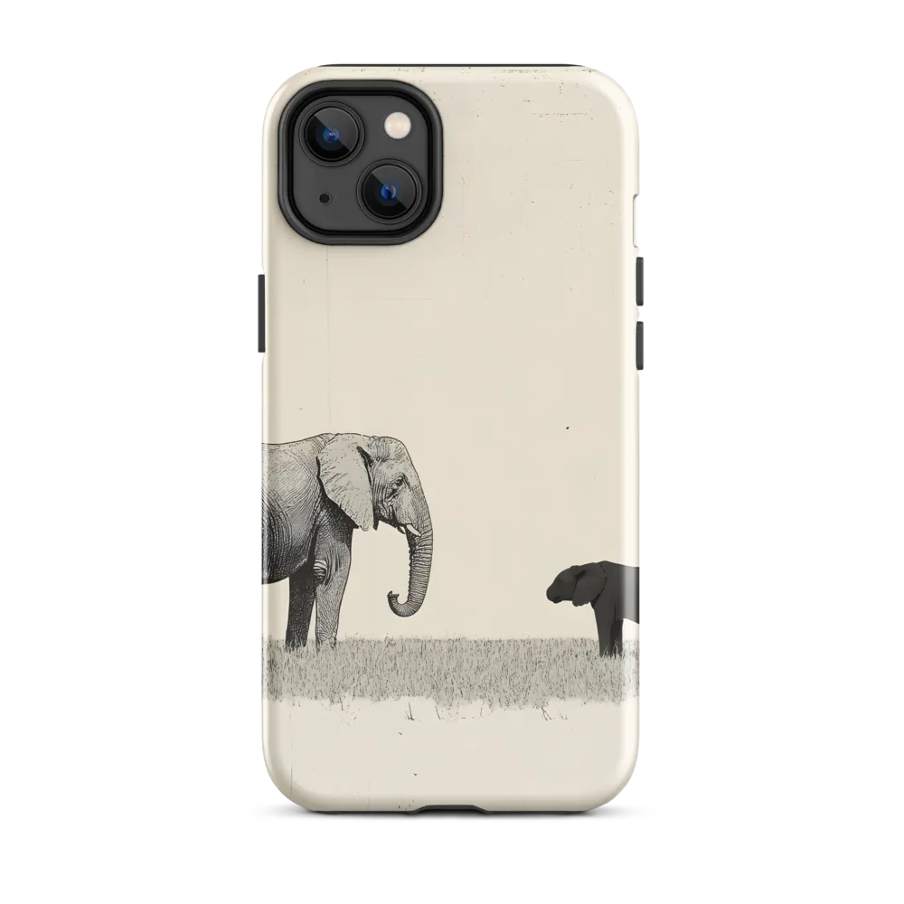 Contrasting Companions | Phone Case |  14 Plus | Tough Case | Glossy