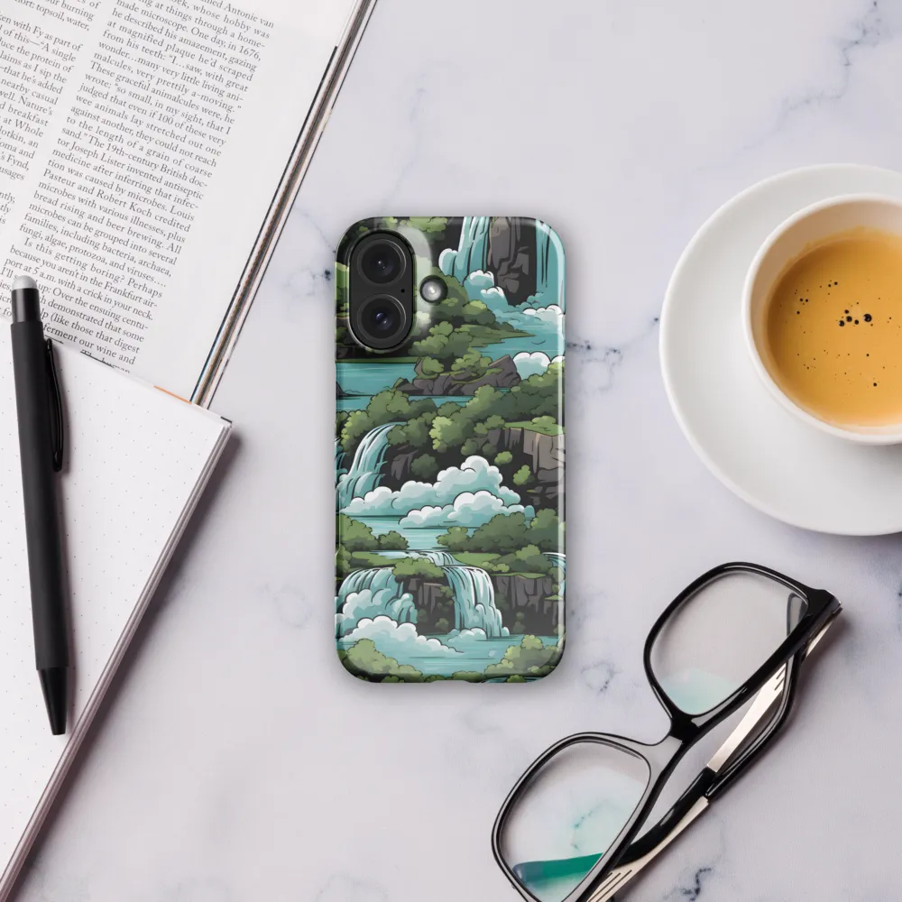 Harmonious Cascades | Phone Case |  16 | Snap Case | Glossy