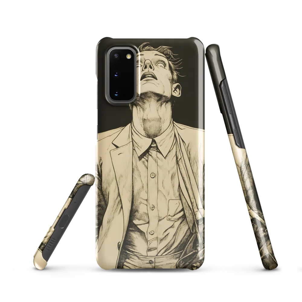 Desperate Gaze | Phone Case |  S20 | Snap Case | Glossy