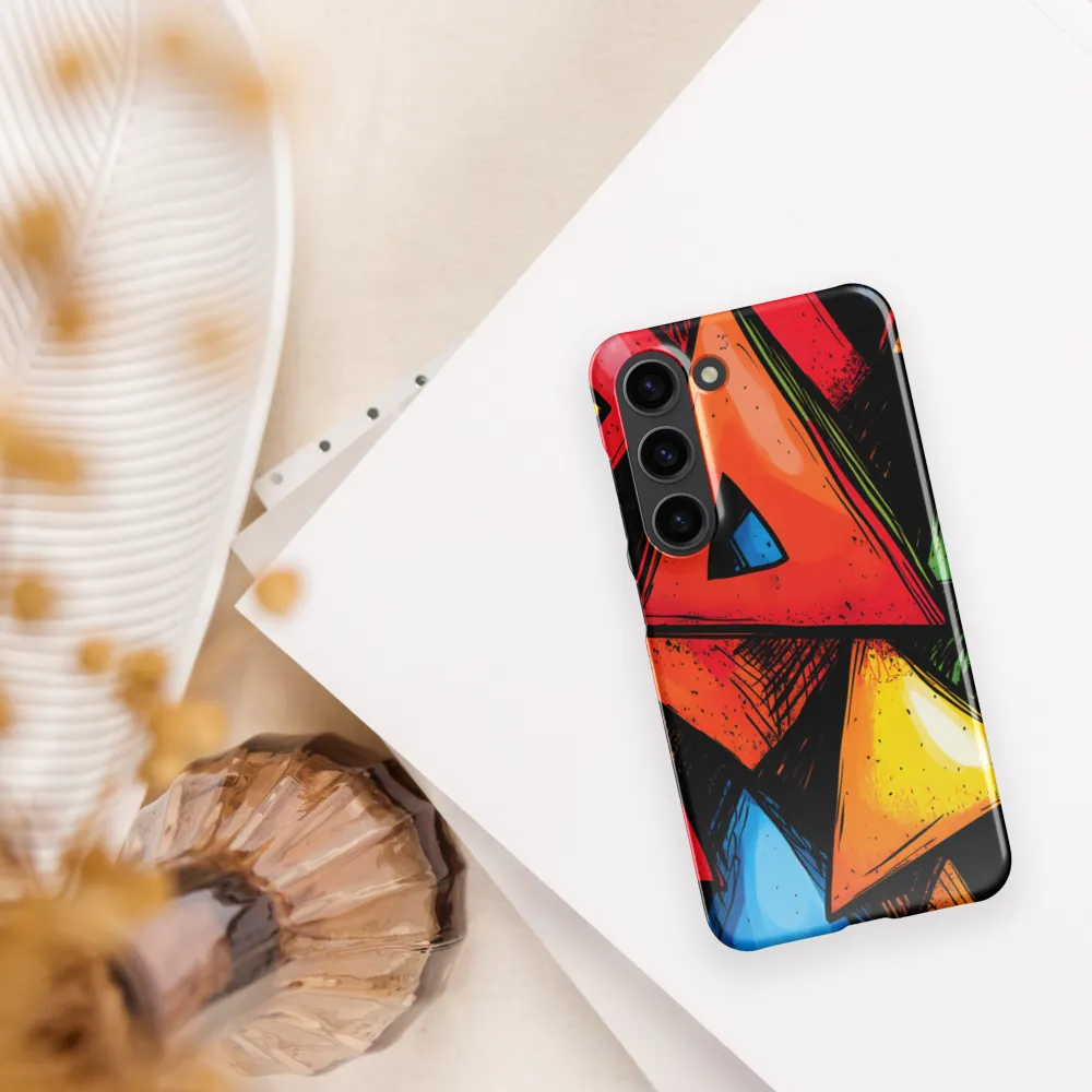 Vibrant Triangles in Abstract Harmony