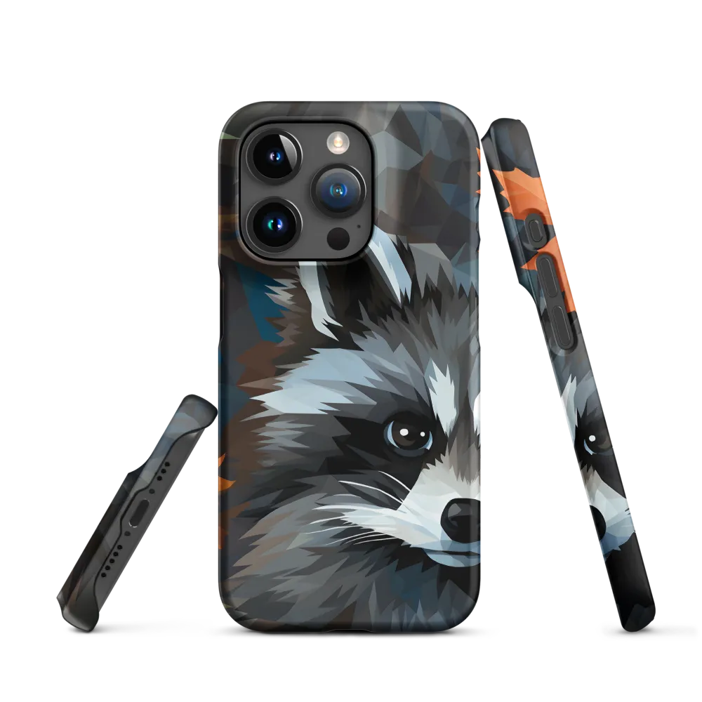 Whispers of Autumn: The Raccoon's Gaze