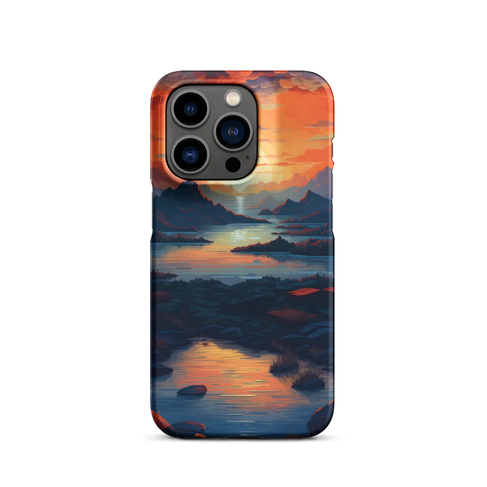 Ethereal Evening: A Digital Dusk