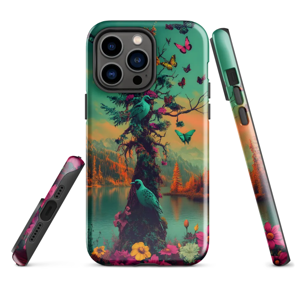 Whispers of a Vibrant Dream | Phone Case |  14 Pro Max | Tough Case | Glossy
