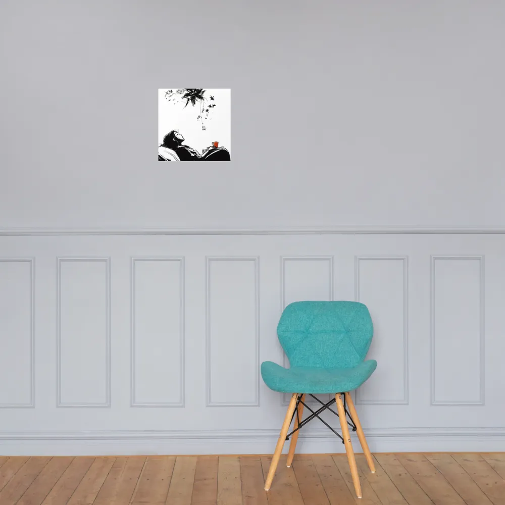 Contemplative Serenity | Poster | 12″×12″