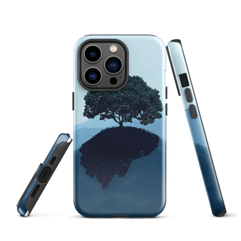 Solitude in Blue | Phone Case |  13 Pro | Tough Case | Glossy