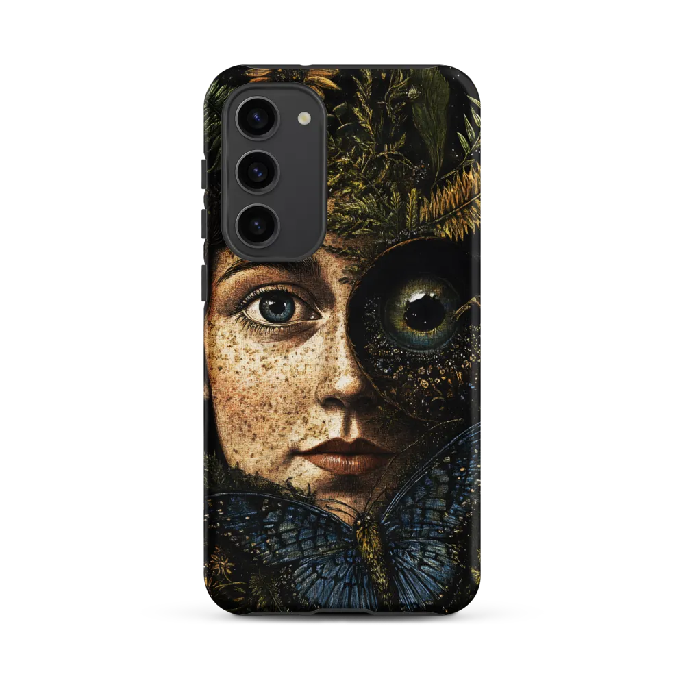 Nature's Embrace: A Surreal Portrait | Phone Case |  S23 Plus | Tough Case | Matte