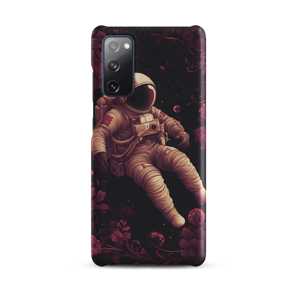 Cosmic Bloom: An Astronaut's Journey
