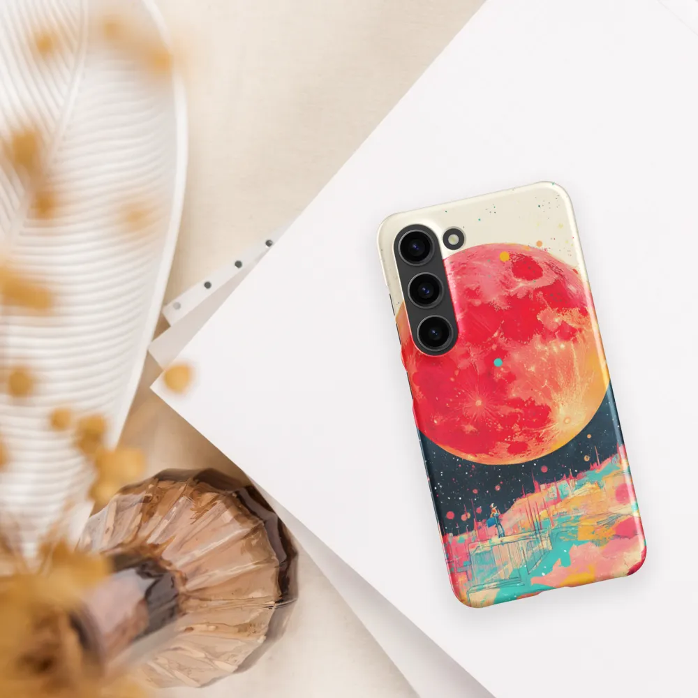 Crimson Dreams: A Lunar Exploration