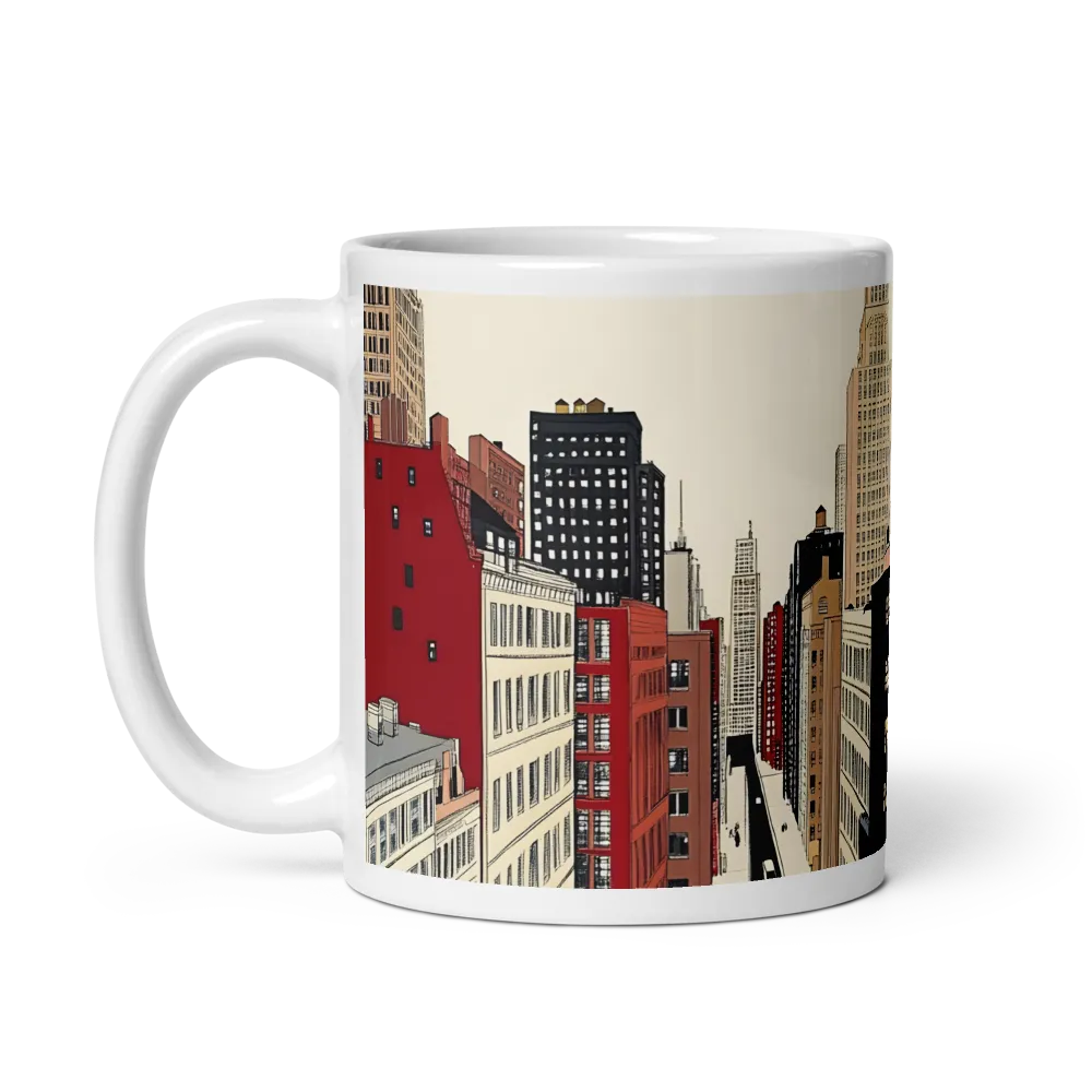 Urban Shadows | Mug with White inside | 11 oz