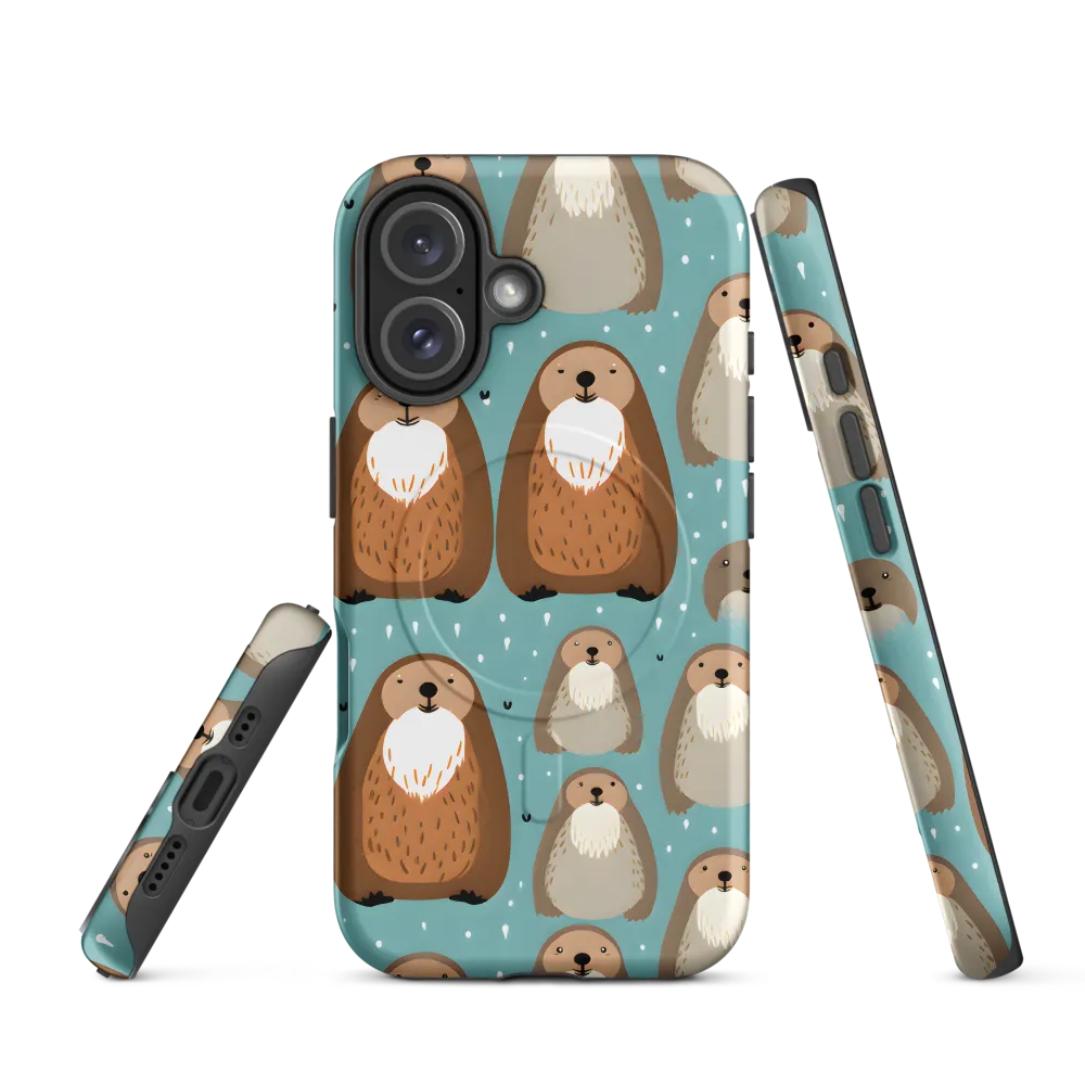 Whimsical Otter Pattern