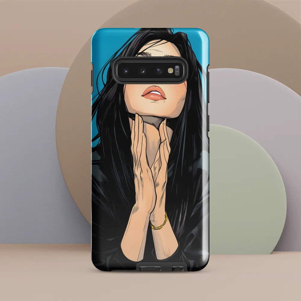 Emotive Reflection | Phone Case |  S10 Plus | Tough Case | Glossy