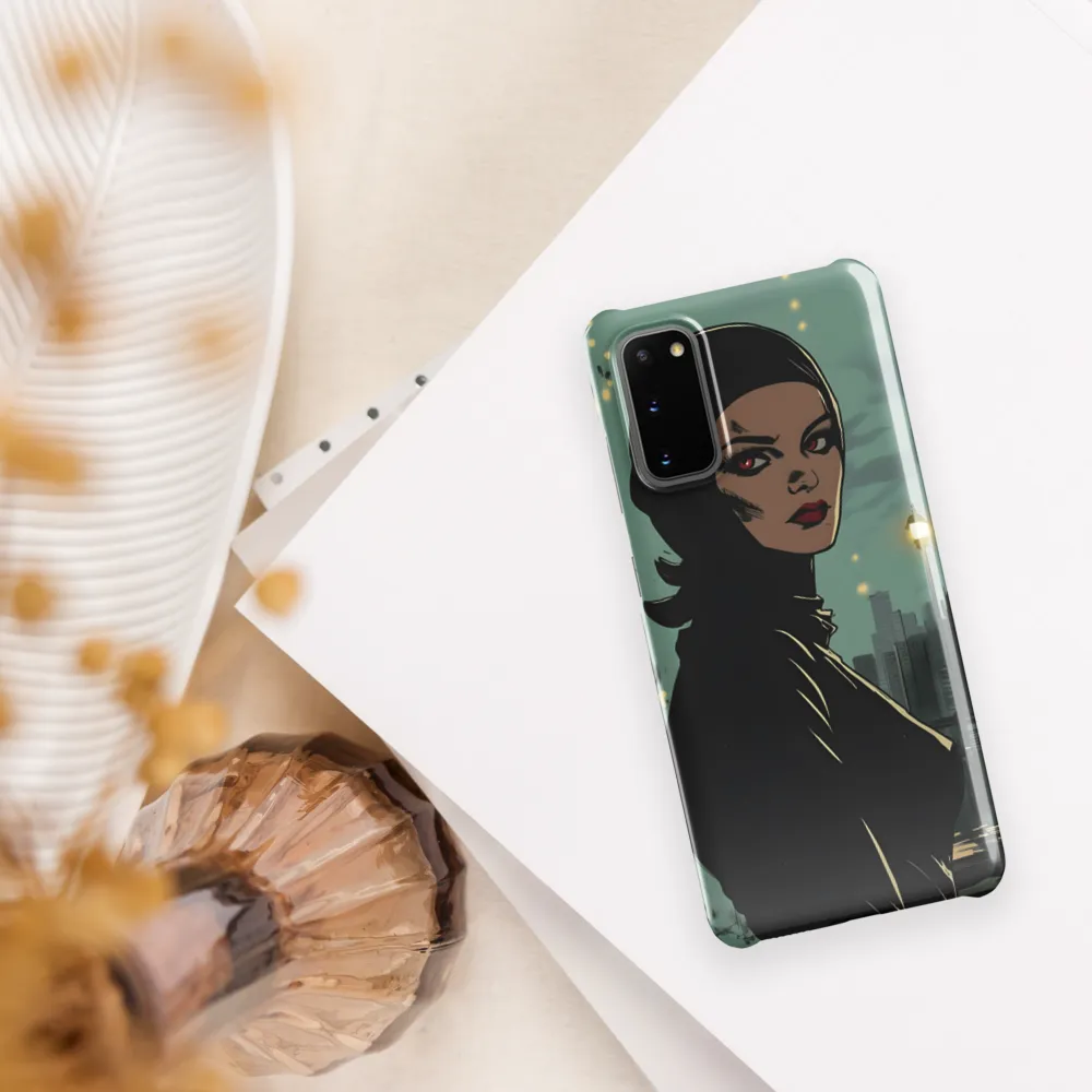 Shadows of Intrigue | Phone Case |  S20 | Snap Case | Glossy