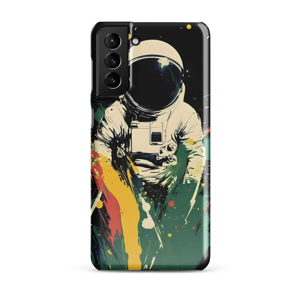 Cosmic Splash: The Astronaut's Journey