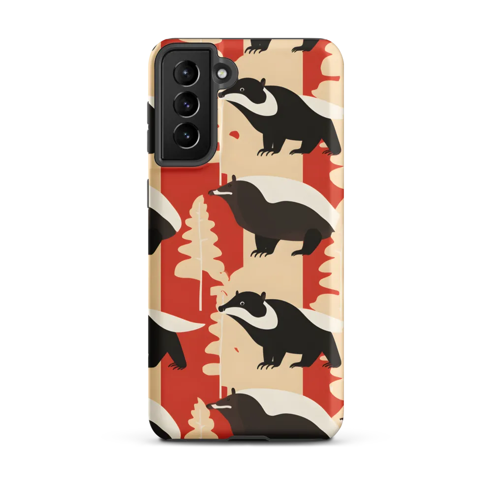 Wildlife Pattern: The Badger Tale