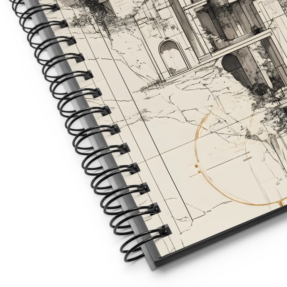 Ethereal Architectures | Spiral Notebook