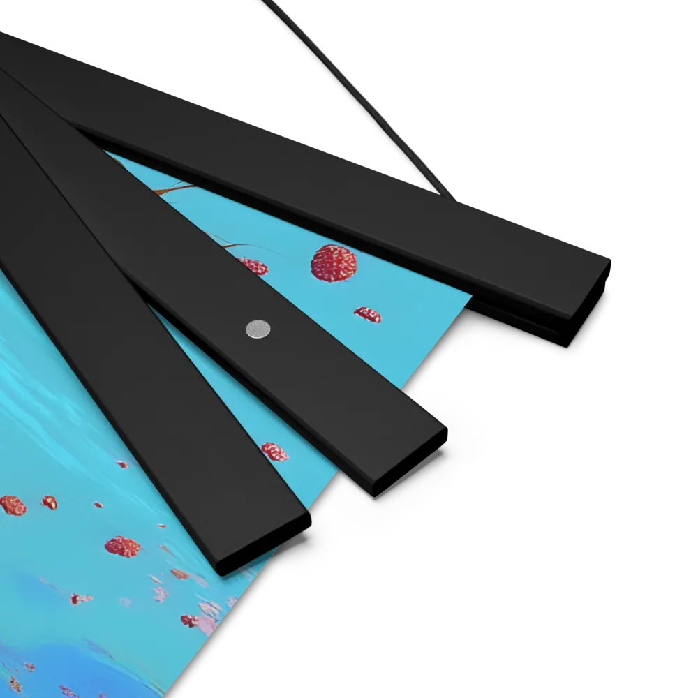 Whispers of Freedom | Poster With Black Wood Hanger | 18″×18″