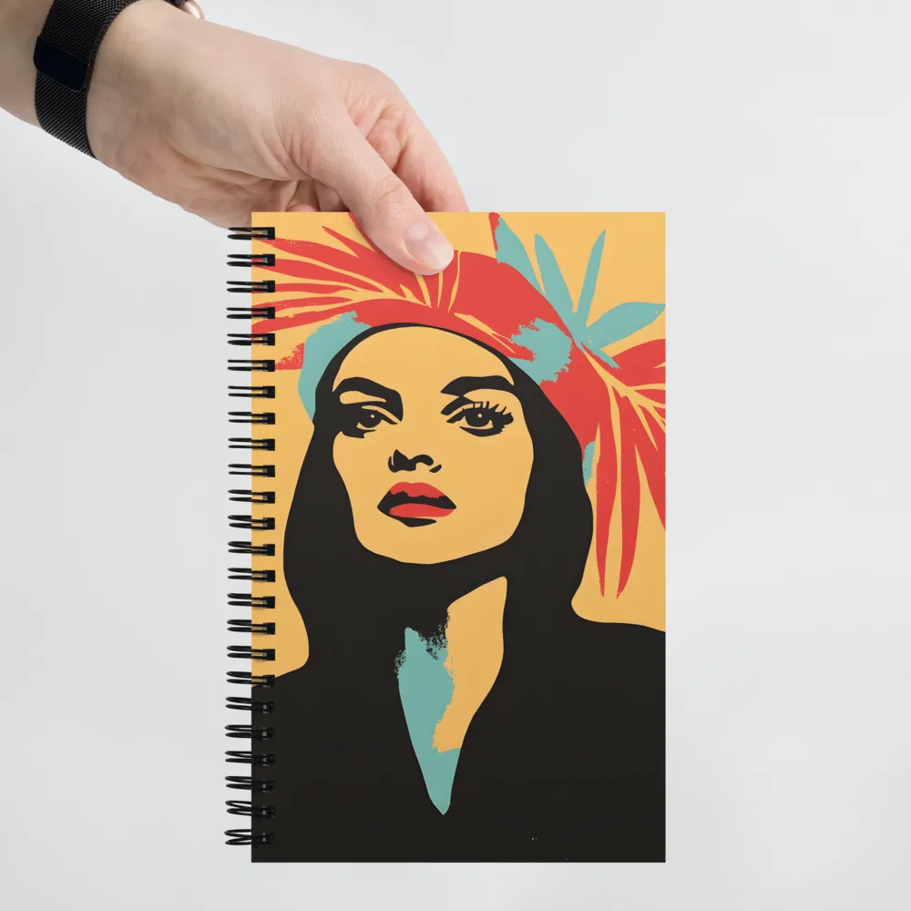 Tropical Elegance | Spiral Notebook