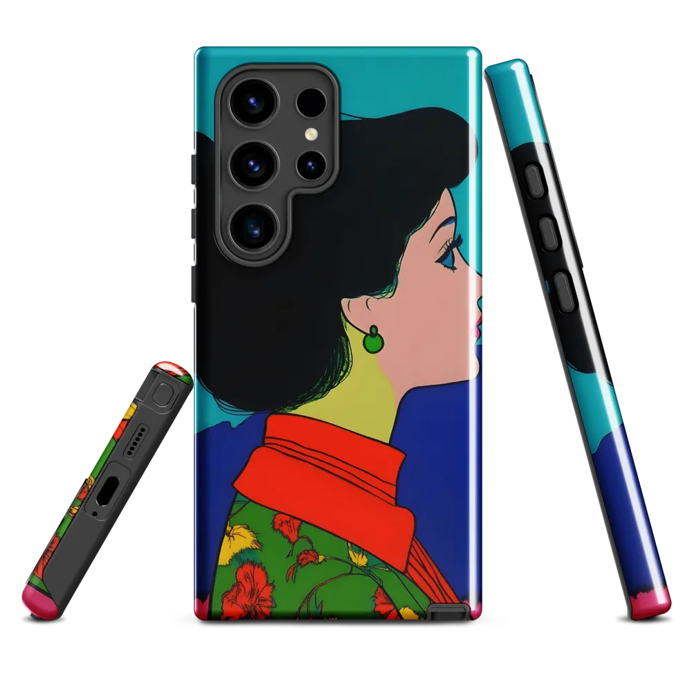 Whispers of Color: A Pop Art Portrait