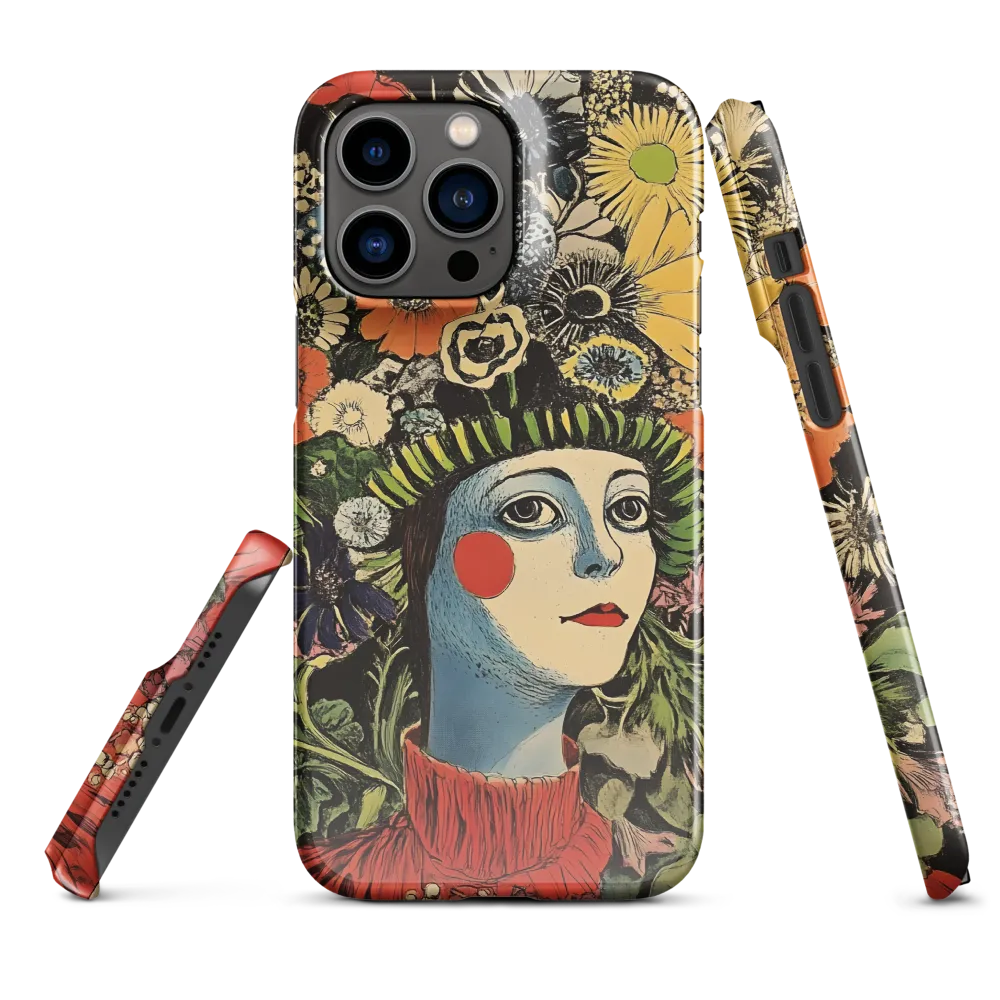 Floral Whimsy: A Portrait of Nature's Embrace