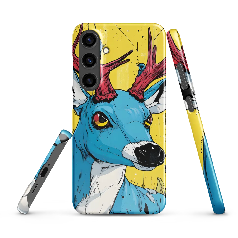 Vivid Antlers: A Modern Take on Nature