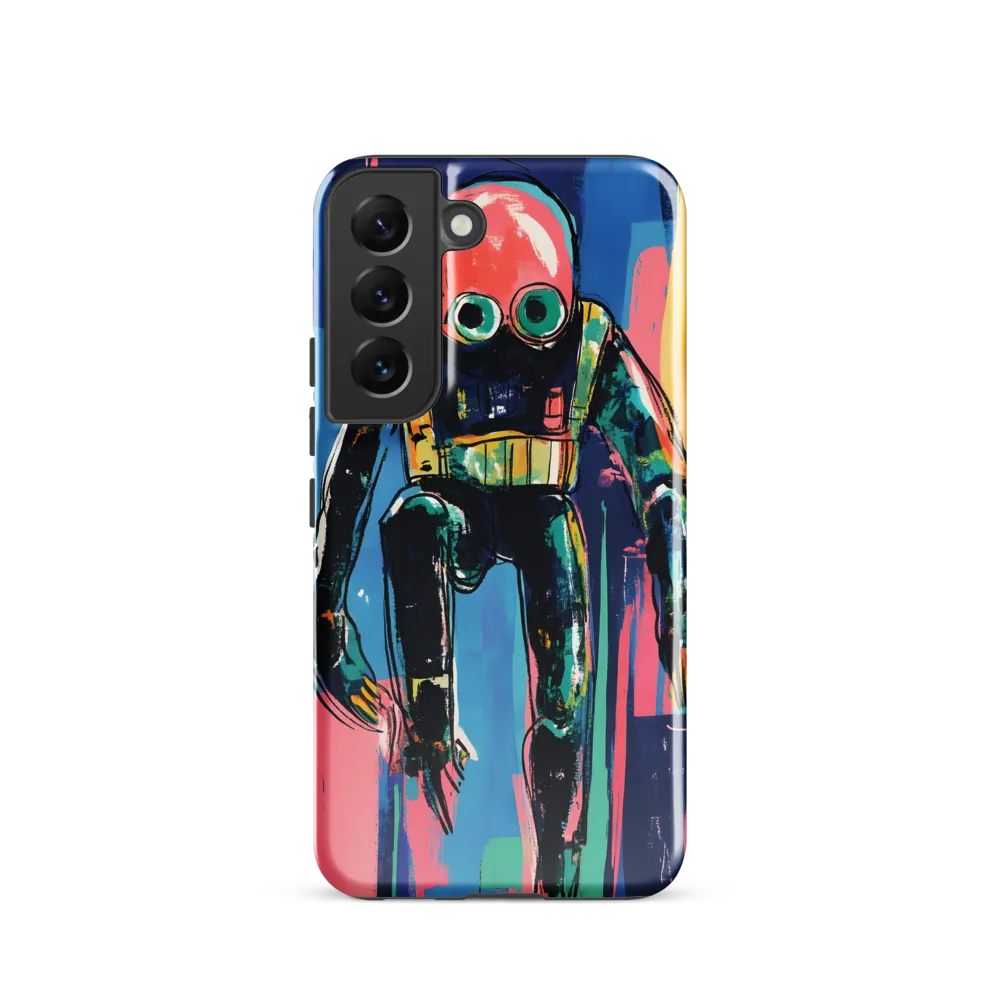 Diver in Vibrant Motion