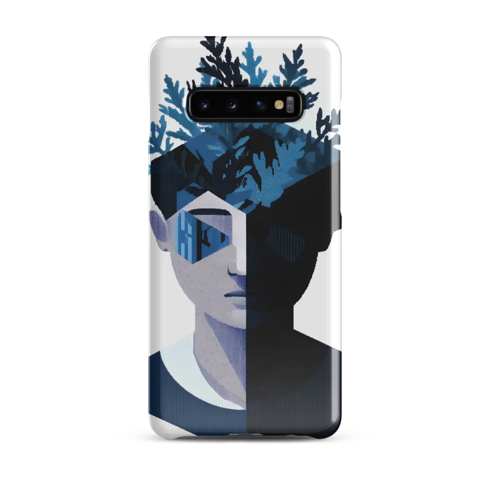 Nature's Reflection in a Surreal Portrait | Phone Case |  S10 Plus | Snap Case | Glossy