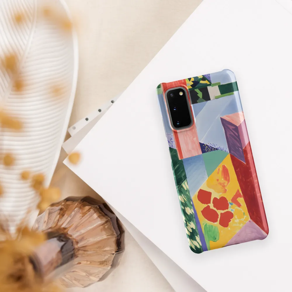 Interplay of Geometry and Color | Phone Case |  S20 | Snap Case | Matte