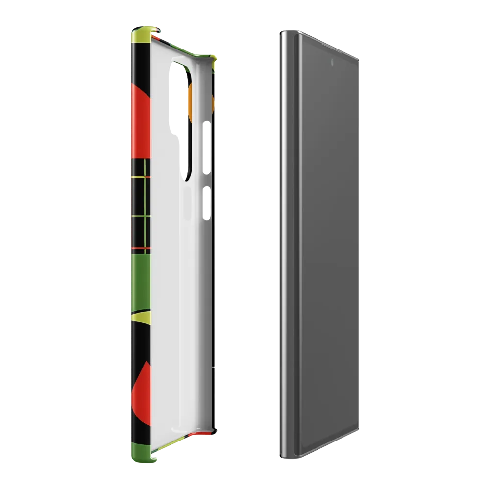 Geometric Harmony | Phone Case |  S22 Ultra | Snap Case | Glossy