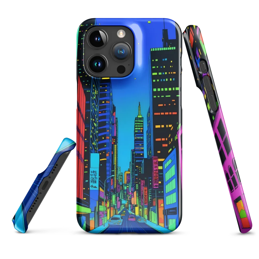 Neon Dreamscape: A Futuristic City at Dusk