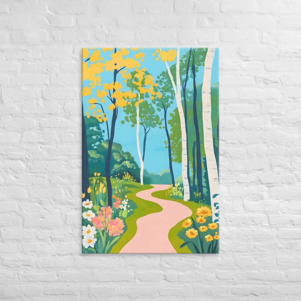 The Winding Path of Nature | Canvas | 32″×48″