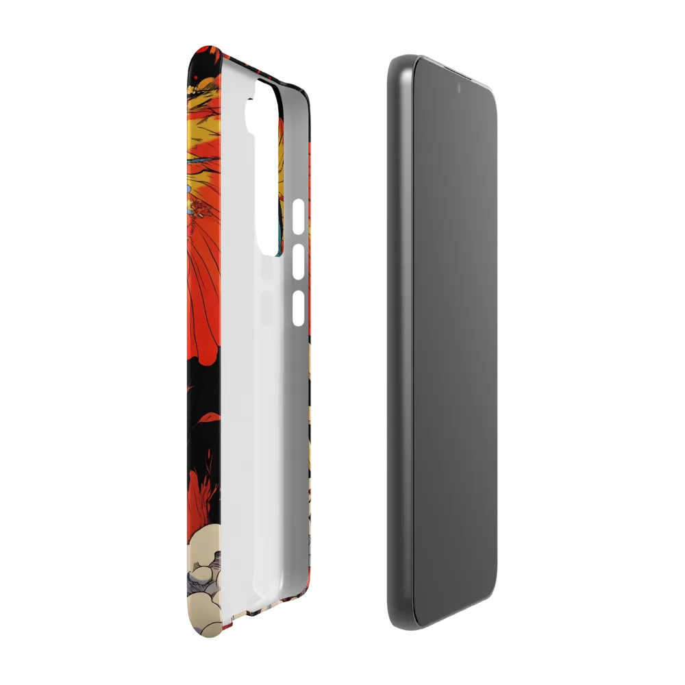 Majesty of the Floral Elephant | Phone Case |  S22 Plus | Snap Case | Matte