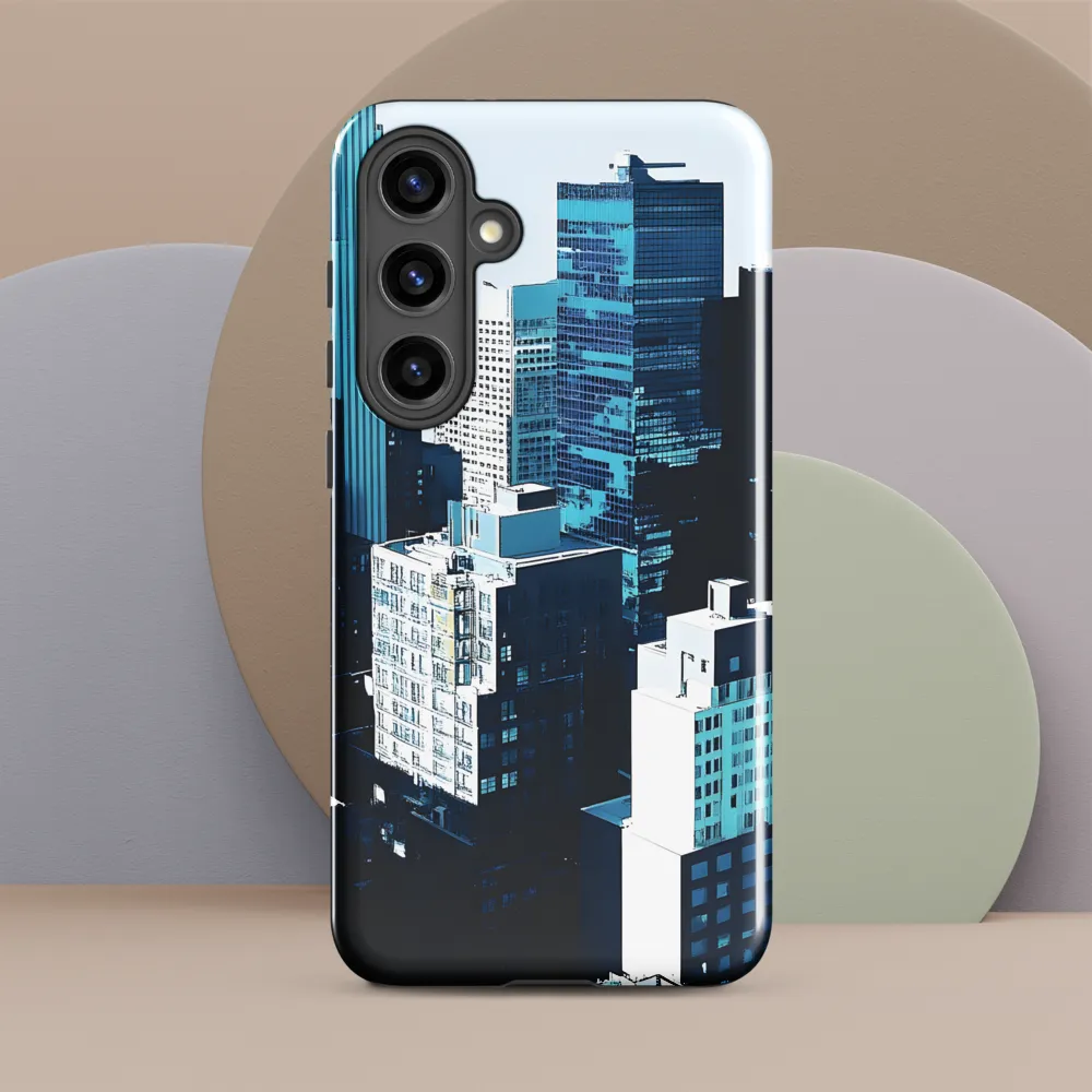 Urban Serenity: A Minimalist Cityscape