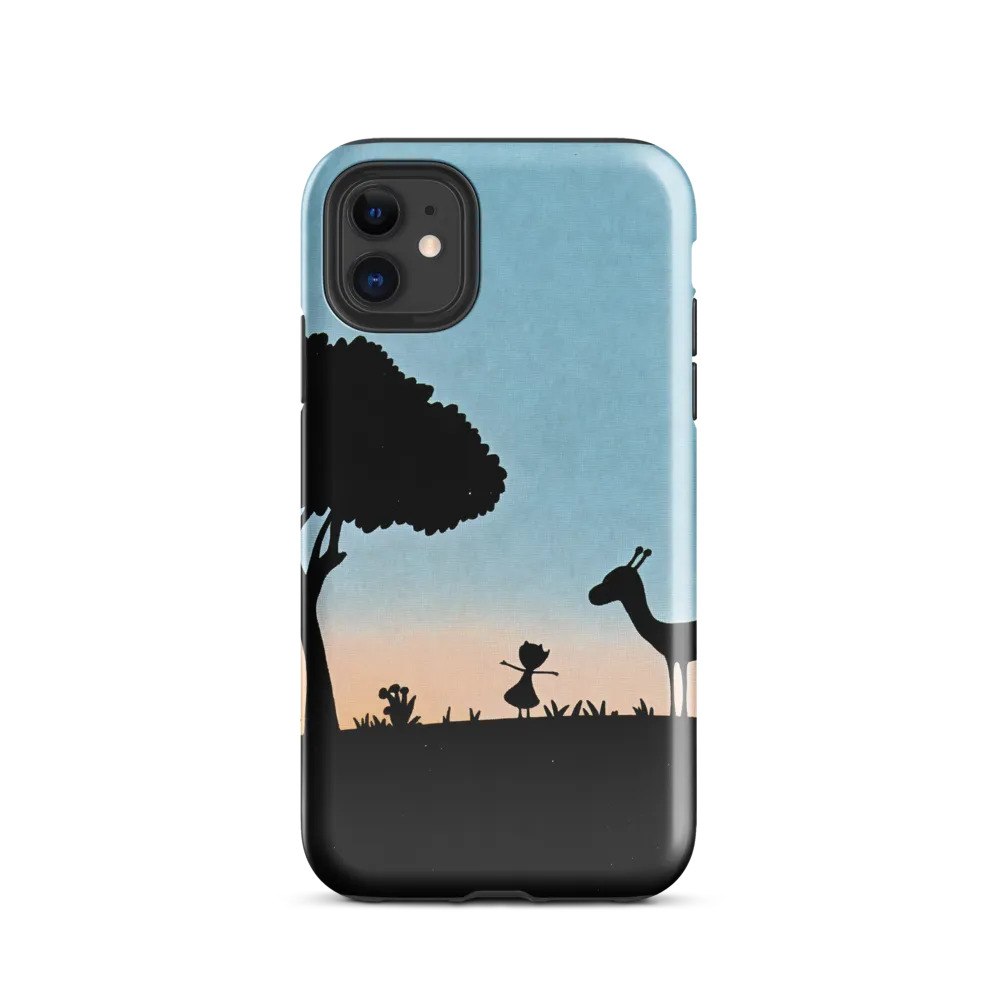 Curiosity in the Silhouette | Phone Case |  11 | Tough Case | Glossy