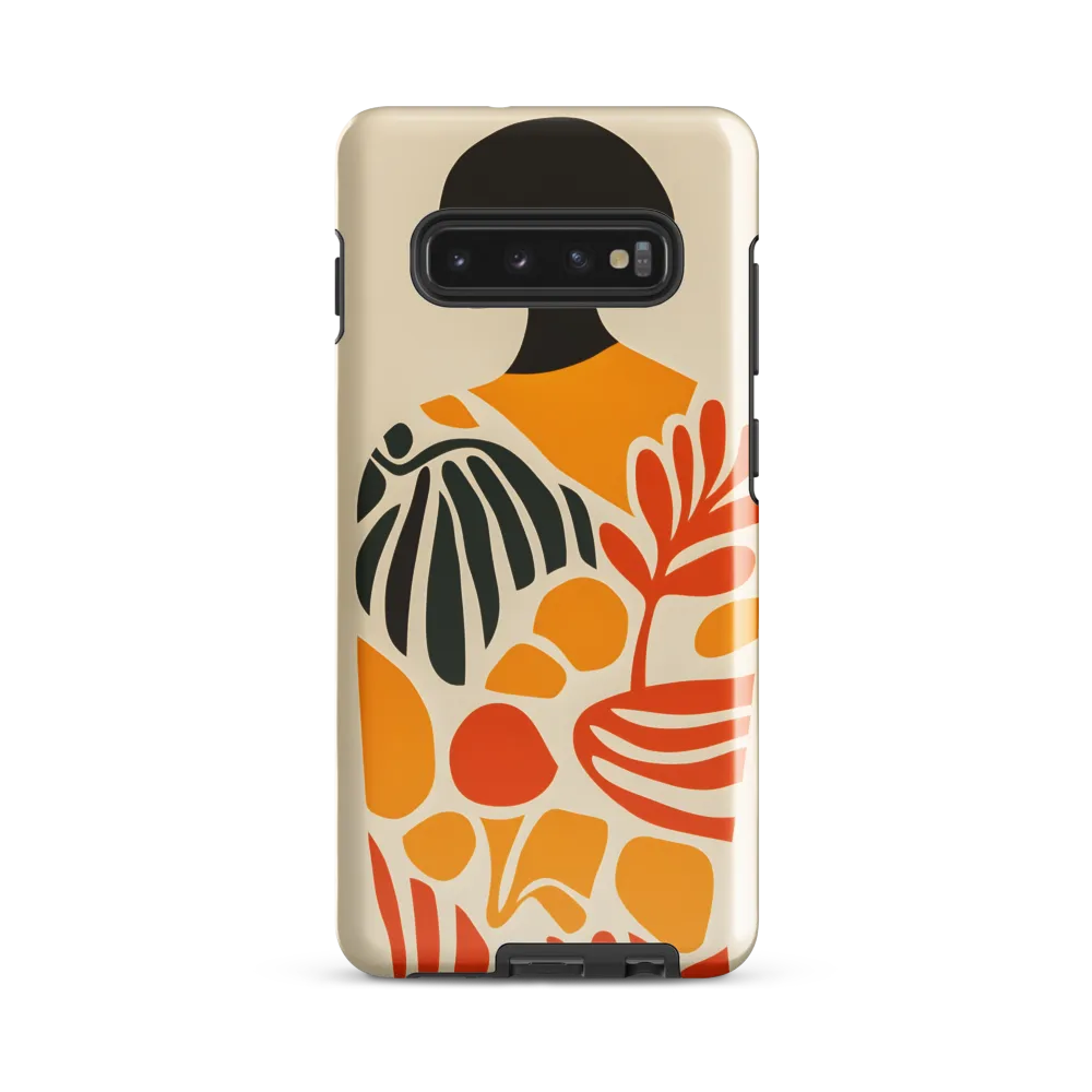 Silhouette in Colorful Harmony | Phone Case |  S10 Plus | Tough Case | Glossy