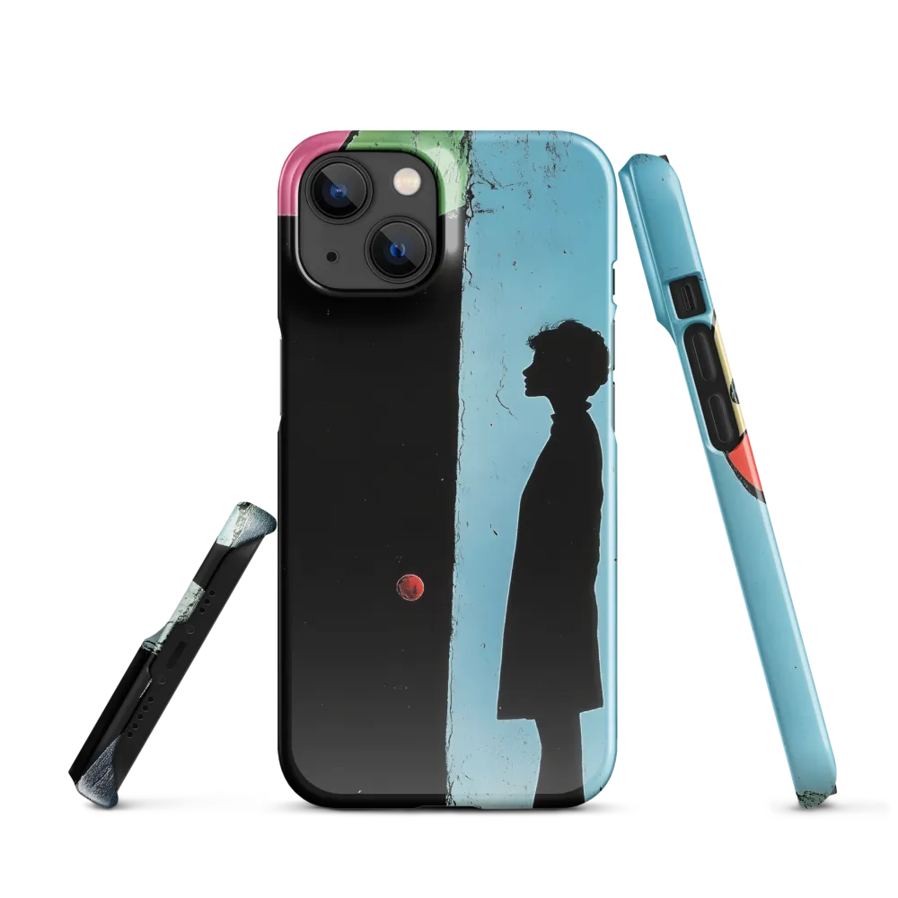 Echoes of Urban Contemplation | Phone Case |  14 | Snap Case | Glossy