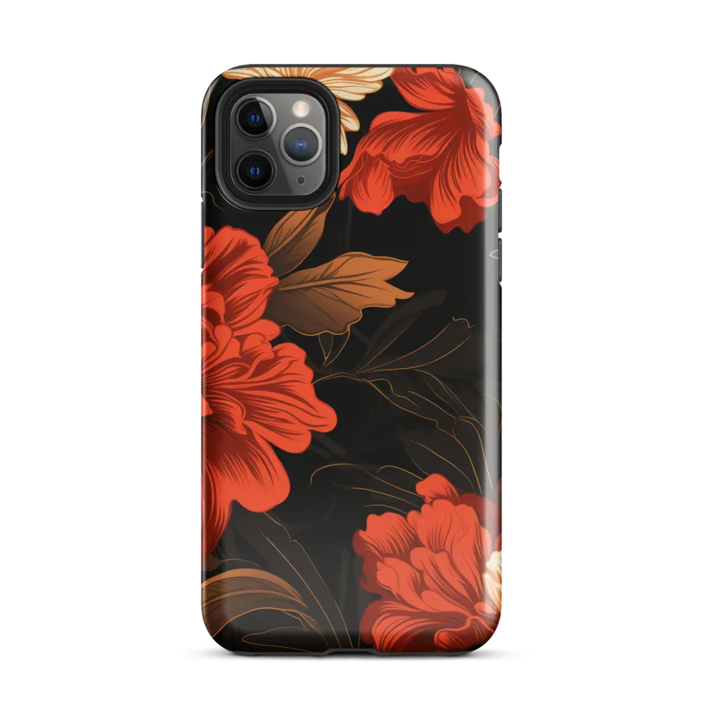 Elegance in Bloom | Phone Case |  11 Pro Max | Tough Case | Glossy