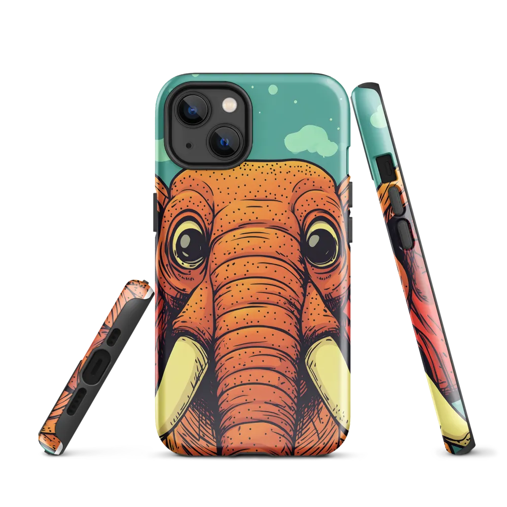 Whimsical Majesty: The Playful Elephant